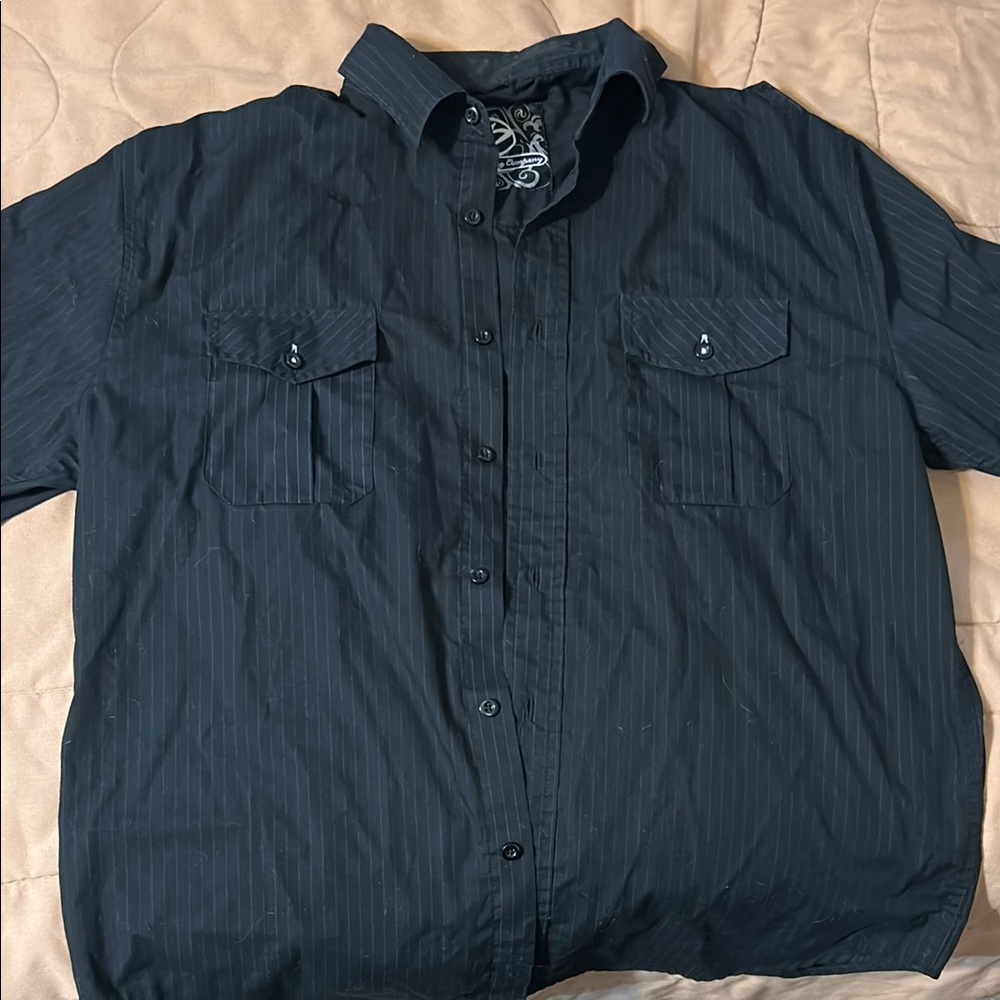 Black Button Down Shirt
